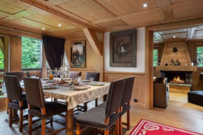 Chalet magnifique à Megève, jacuzzi et cheminée